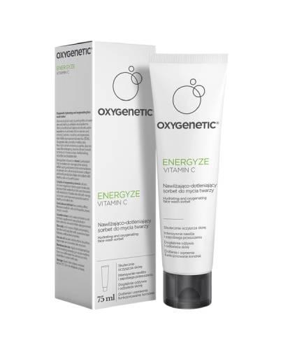 Oxygenetic Energyze vitamin C, nawilżająco-dotleniający sorbet do mycia twarzy, 75 ml